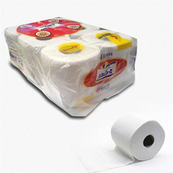 Picture of دستمال توالت رولی پراور بسته 6عددی