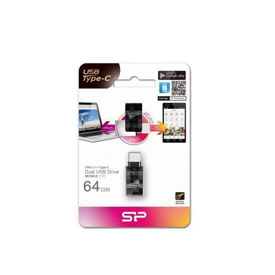 Picture of فلش مموری سیلیکون پاوراوتی جی64GB  مدلC31