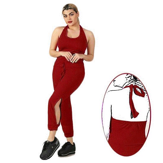 Picture of سرهمی اسپرت دور گردنی رنگ قرمز