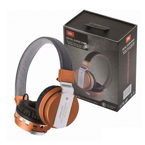 Picture of هدفون بلوتوثی فلزی JBL مدل jB55 طلایی