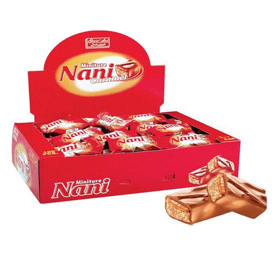 Picture of شکلات مینیچر نانی کاراملی شیرین عسل 100 عددی