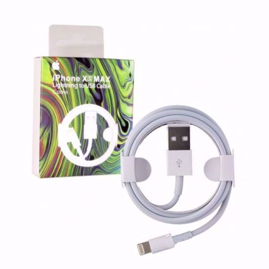 کابل شارژر و تبدیل USB به لایتنینگ آیفون اصلی