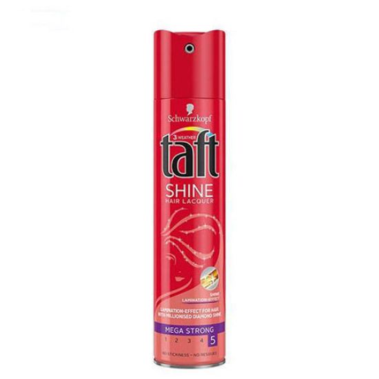 اسپری نگهدارنده حالت مو تافت مدل Shine Hair Lacquer حجم 250 میلی لیتر