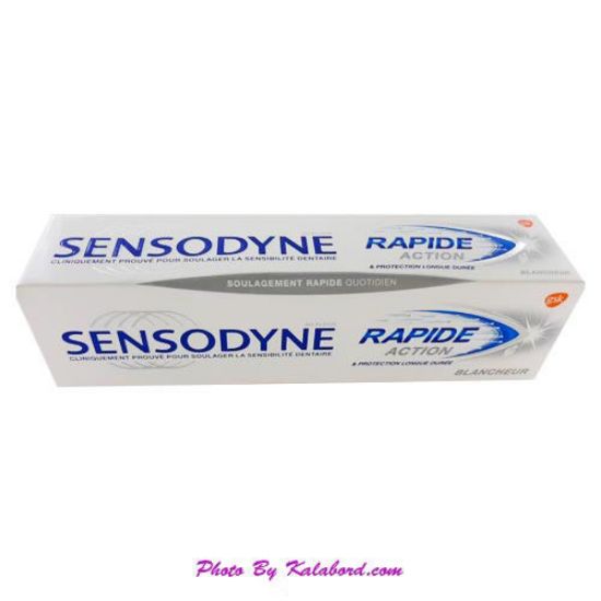 Picture of خمیر دندان سنسوداین مدل Rapid Action حجم 75 میلی لیتر