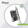 کارت 4 پورت USB 3.0 اینترنال رویال