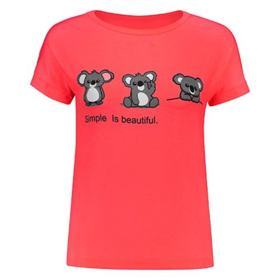 تیشرت صورتی