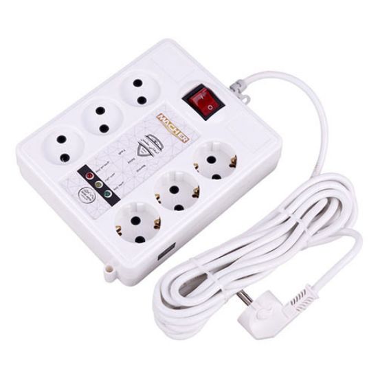 محافظ برق 6 خانه مچر طول 5 متر