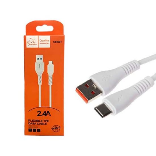 Picture of کابل تبدیل USB به USB-C وان دیپوت مدل S08WT طول 1 متر-بدون پک