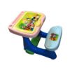 Picture of میز تحریر صورتی-زرد و صندلی آبی رنگ کودک دانا