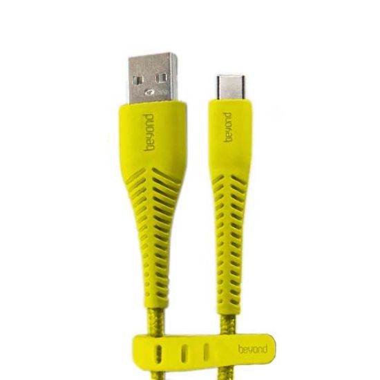 Picture of کابل USB به USB-C بیاند مدل BUC-301 رنگ زرد