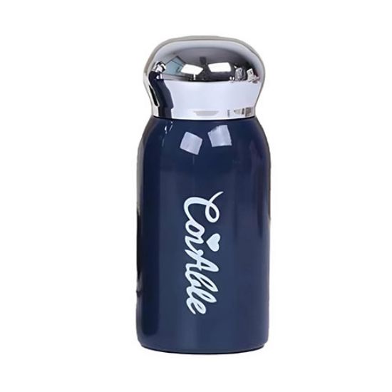 Picture of مینی فلاسک استیل گنجایش 180 میلی لیتر سرمه ای