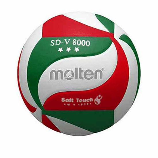 Picture of توپ والیبال مولتن مدل SD-V 8000 رنگ (سبز-قرمز)